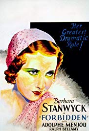 Watch Free Forbidden (1932)